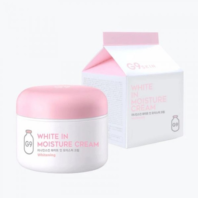 Kem Dưỡng Trắng Da, Cấp Ẩm Sâu G9SKIN White In Moisture Cream 100g