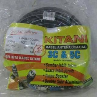 Cáp Ăng Ten Tv Kitani 5c 10m