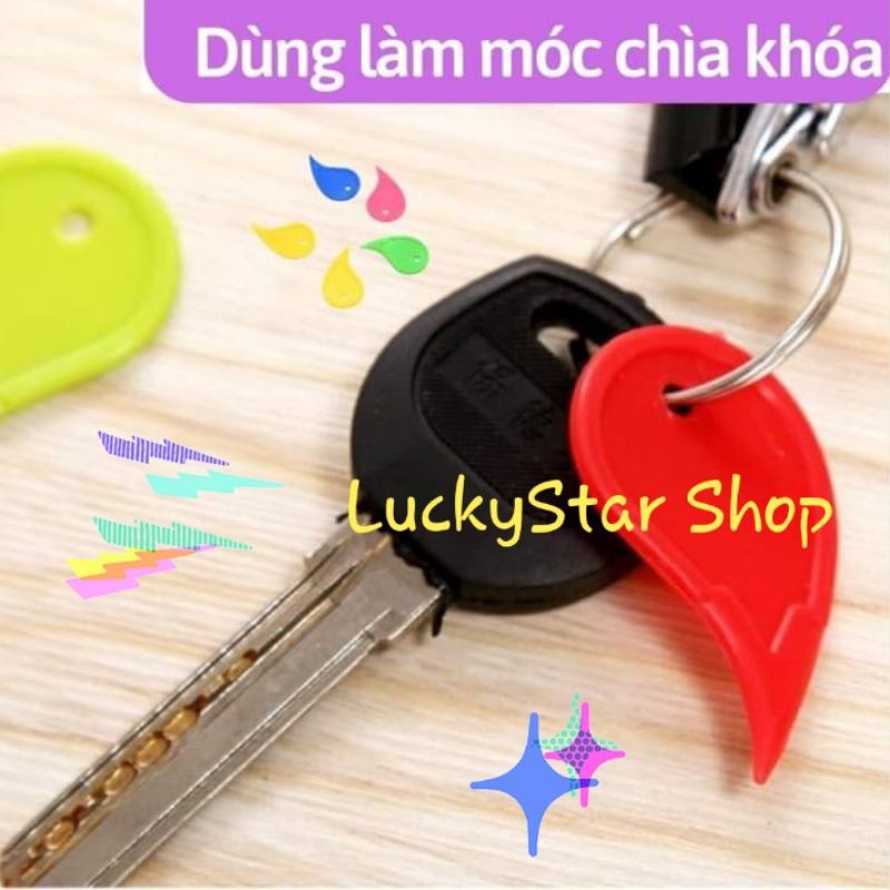 Cắt Băng Keo / Cắt Băng Dính cầm tay mini bằng nhựa kèm móc khóa, dụng cụ unpack, nhỏ gọn, tiện dụng.