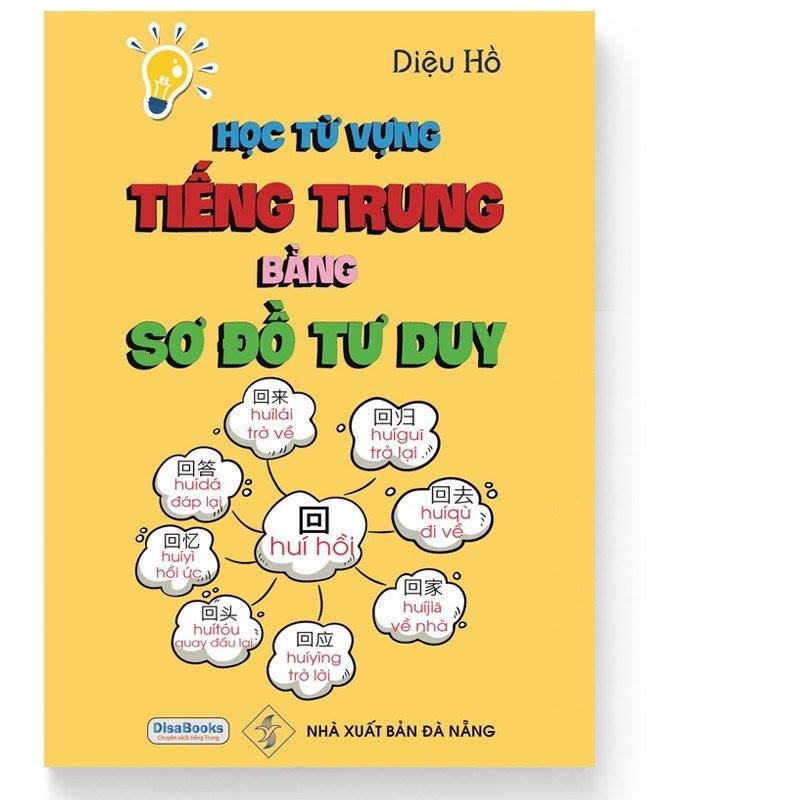 Sách - Học Từ Vựng Tiếng Trung Bằng Sơ Đồ Tư Duy