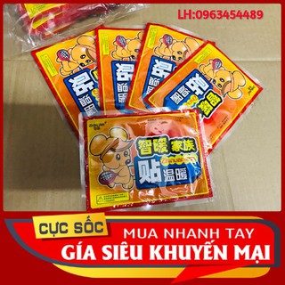 Bộ 10 miếng dán giữ nhiệt con chuột túi