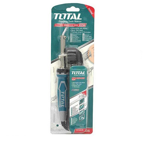 MỎ HÀN CHÌ 60W TOTAL TET2606  MỎ HÀN CHÌ MỎ CONG DCA INGCO  MỎ HÀN MŨI CONG TOTAL