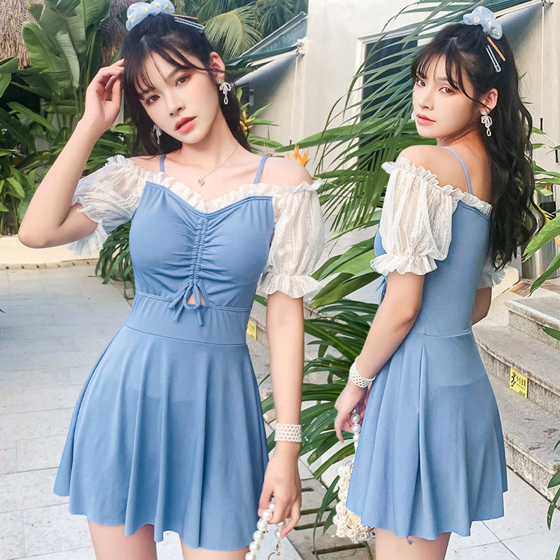 Bộ Đồ Bơi Thiết Kế Kín Đáo Phong Cách Hàn Quốc Cho Nữ | BigBuy360 - bigbuy360.vn