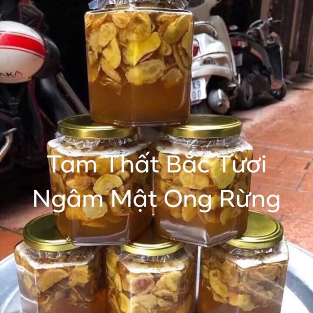 Giảm giá Tam thất bắc tươi ngâm mật ong khoái rừng - BeeCost