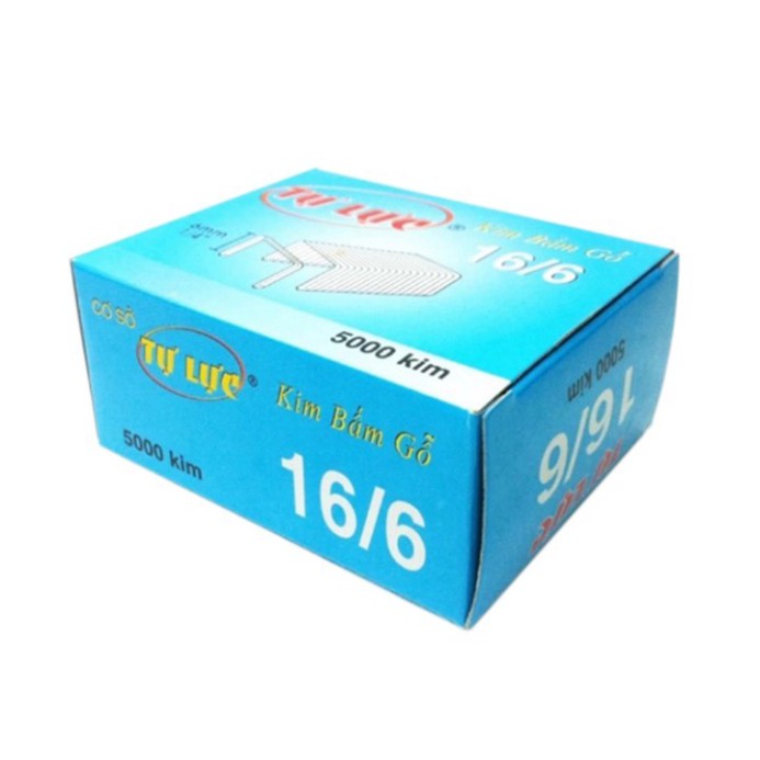 Hộp ghim bấm gỗ Tự Lực 5000 kim