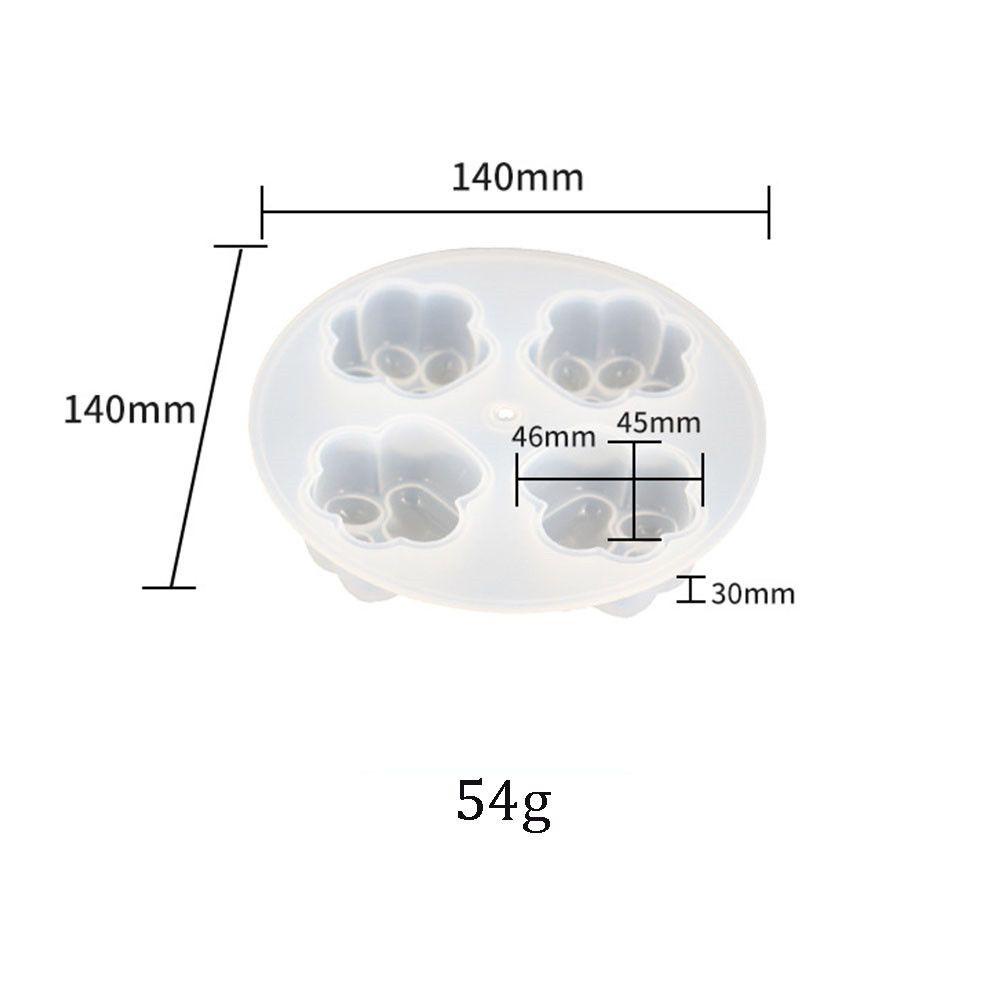 Khuôn Silicon Làm Bánh Hình Dấu Chân Mèo Dễ Thương Không BPA