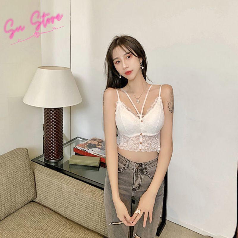 Áo Bra Ren Cao Cấp, Áo Ngực Ren 2 Dây - SU | BigBuy360 - bigbuy360.vn