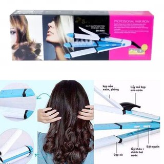 Máy uốn tóc đa năng 4 IN 1 SHINON SH-8005 (Uốn, duỗi, dập, xù)
