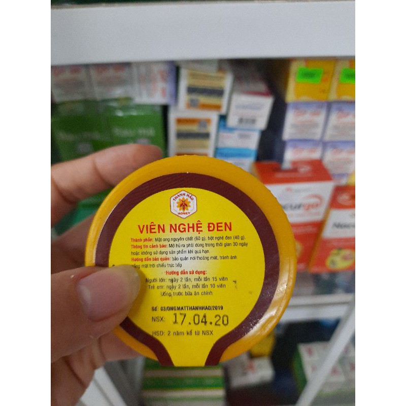 Nghệ Viên Mật Ong Thanh Hảo⚡Cam Kết Chính Hãng ⚡Chai 100g