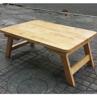 Bàn học, bàn làm việc bằng gỗ tự nhiên gấp gọn bằng gỗ thông KT 40x60cm mẫu mới