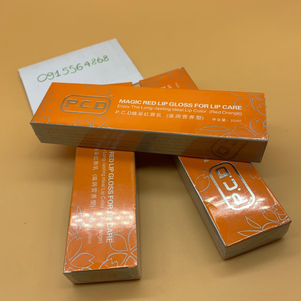 Dưỡng môi PCD dưỡng ẩm và kích màu. Cải thiện màu môi sau phun xăm | BigBuy360 - bigbuy360.vn