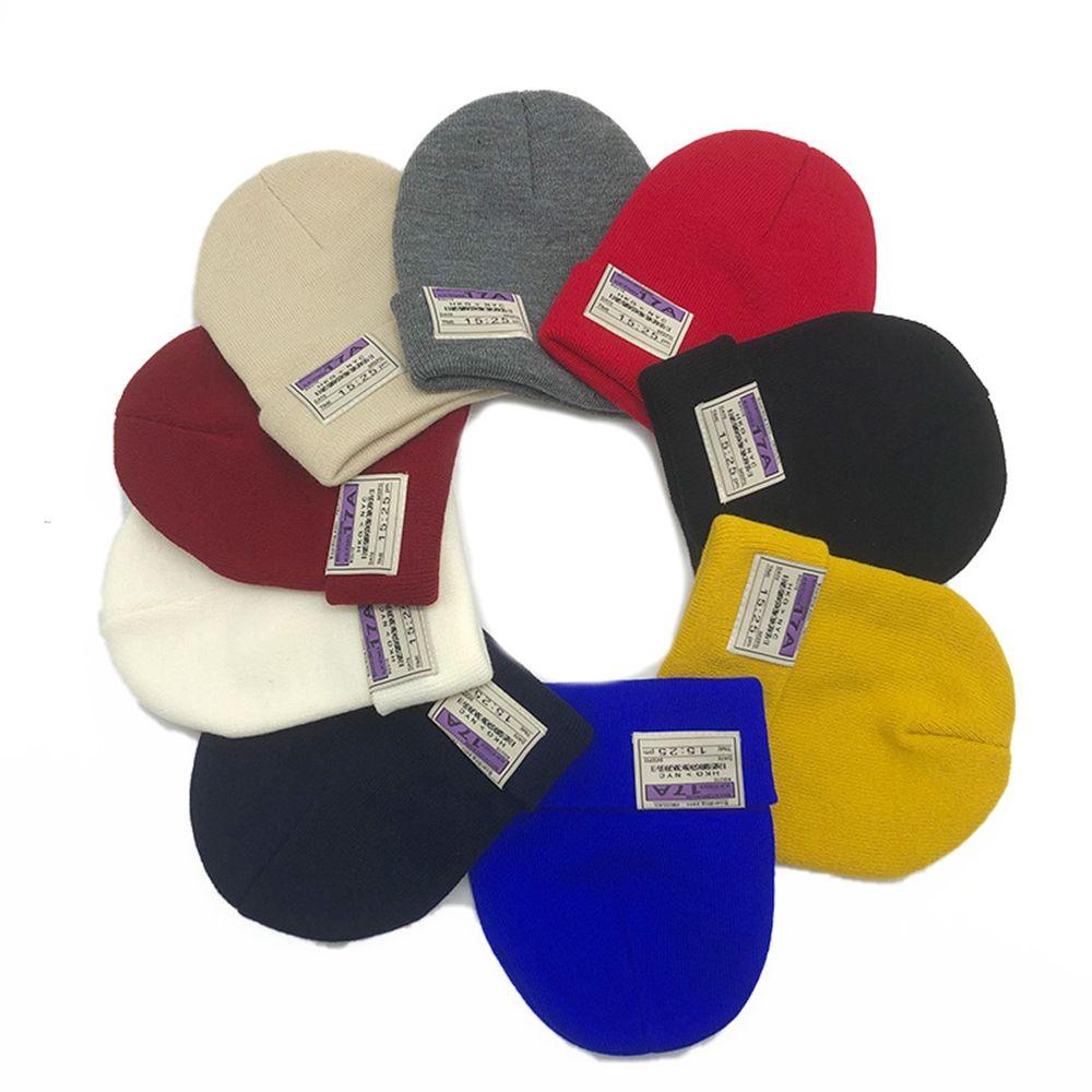 Mũ Len Beanie Sọc Ngang Màu Kẹo Ngọt Dễ Thương Cho Nữ