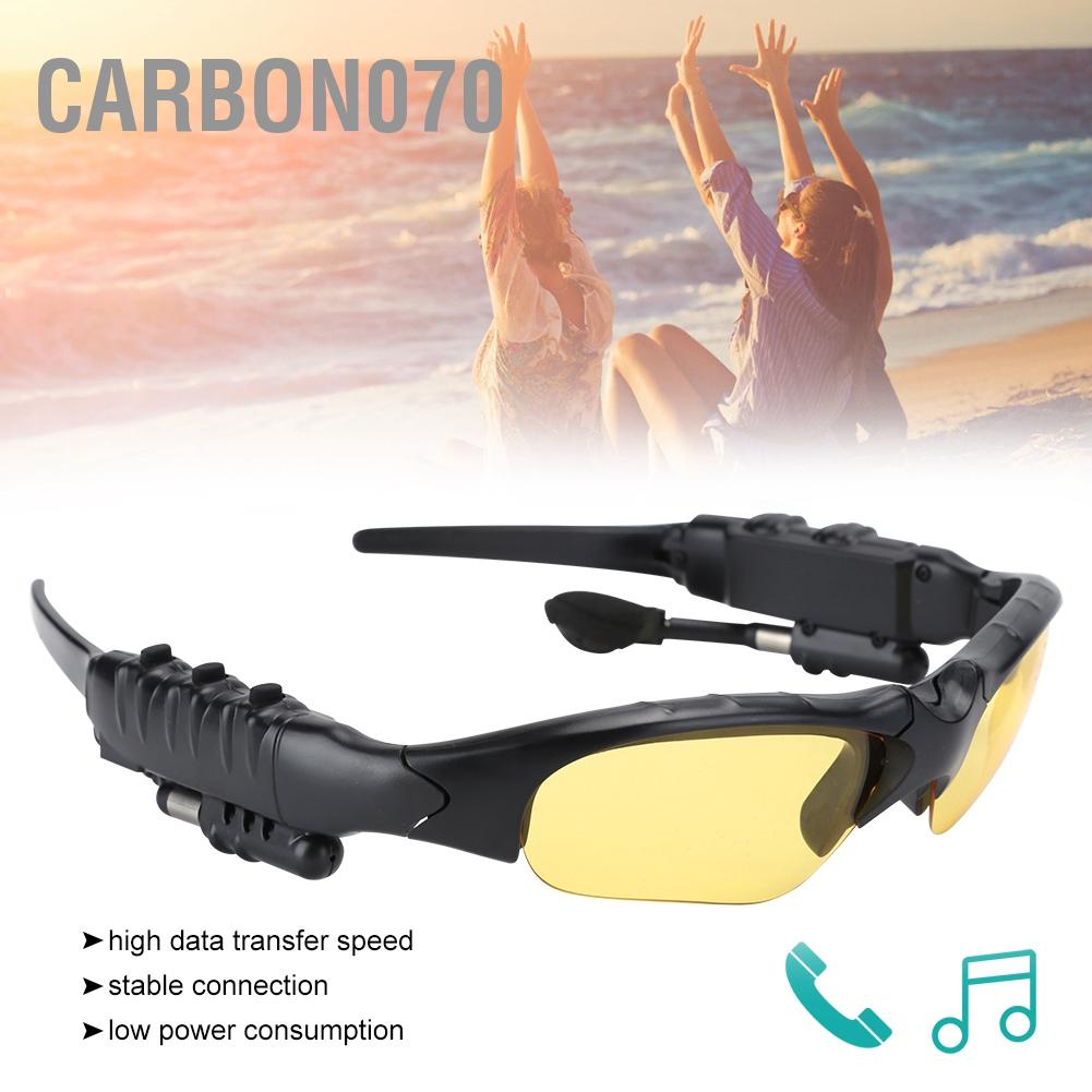 🌟Hàng Sẵn Kính mát năng lượng mặt trời Tích Hợp Tai Nghe Stereo Bluetooth 5.0 không dây Sử Dụng Tiện Lợi