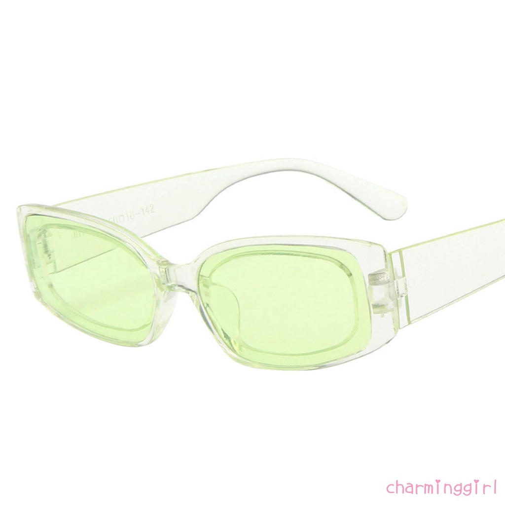 Kính mát hình chữ nhật chống tia UV thời trang dành cho nam và nữ