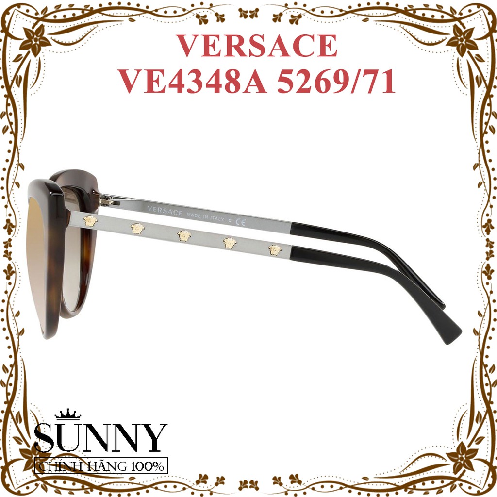 Kính mát chính hãng nam nữ Versace VE2193 1428/87 màu sắc thời trang, thiết kế dễ đeo bảo vệ mắt