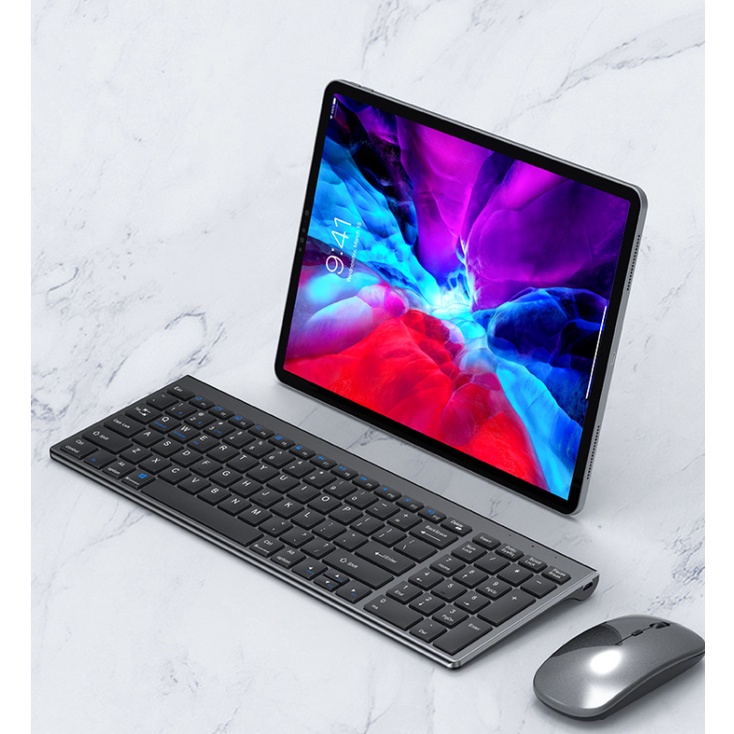 Bộ Bàn Phím Kèm Chuột Máy Tính Yixin 109 Cao Cấp Không Dây Nhỏ Gọn Thiết Kế Sang Trọng Phong Cách Trẻ Trung