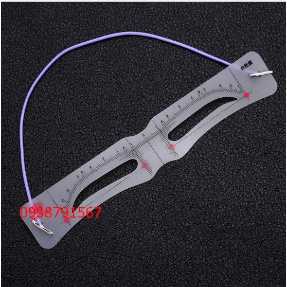 Set 12 khuôn vẽ lông mày - khuôn mày nhựa dẻo mềm dễ sử dụng - khung vẽ chân mày