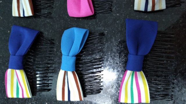 Kẹp tóc nơ mix nhiều màu. Màu ngẫu nhiên màu nào cũng đẹp nhé các bạn