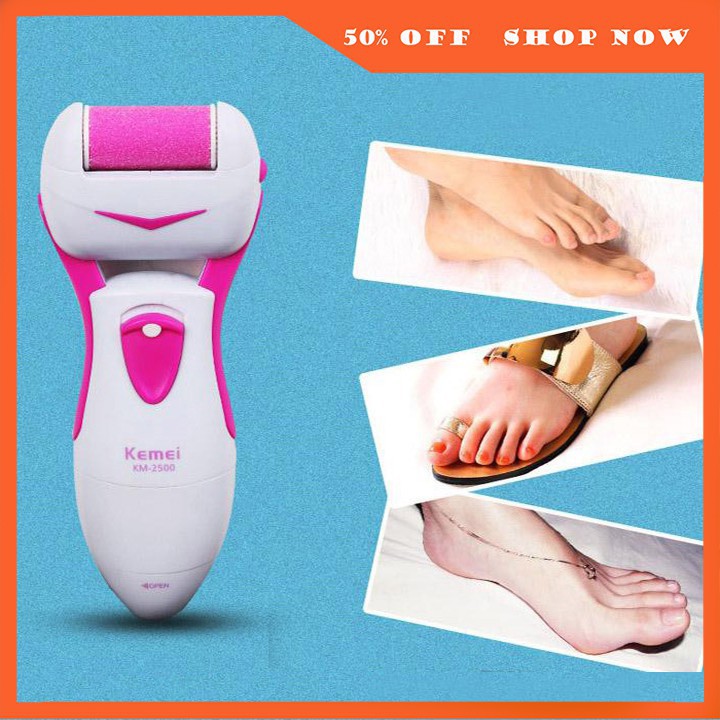 Máy mài gót chân sạc tích điện Keimei KM2500