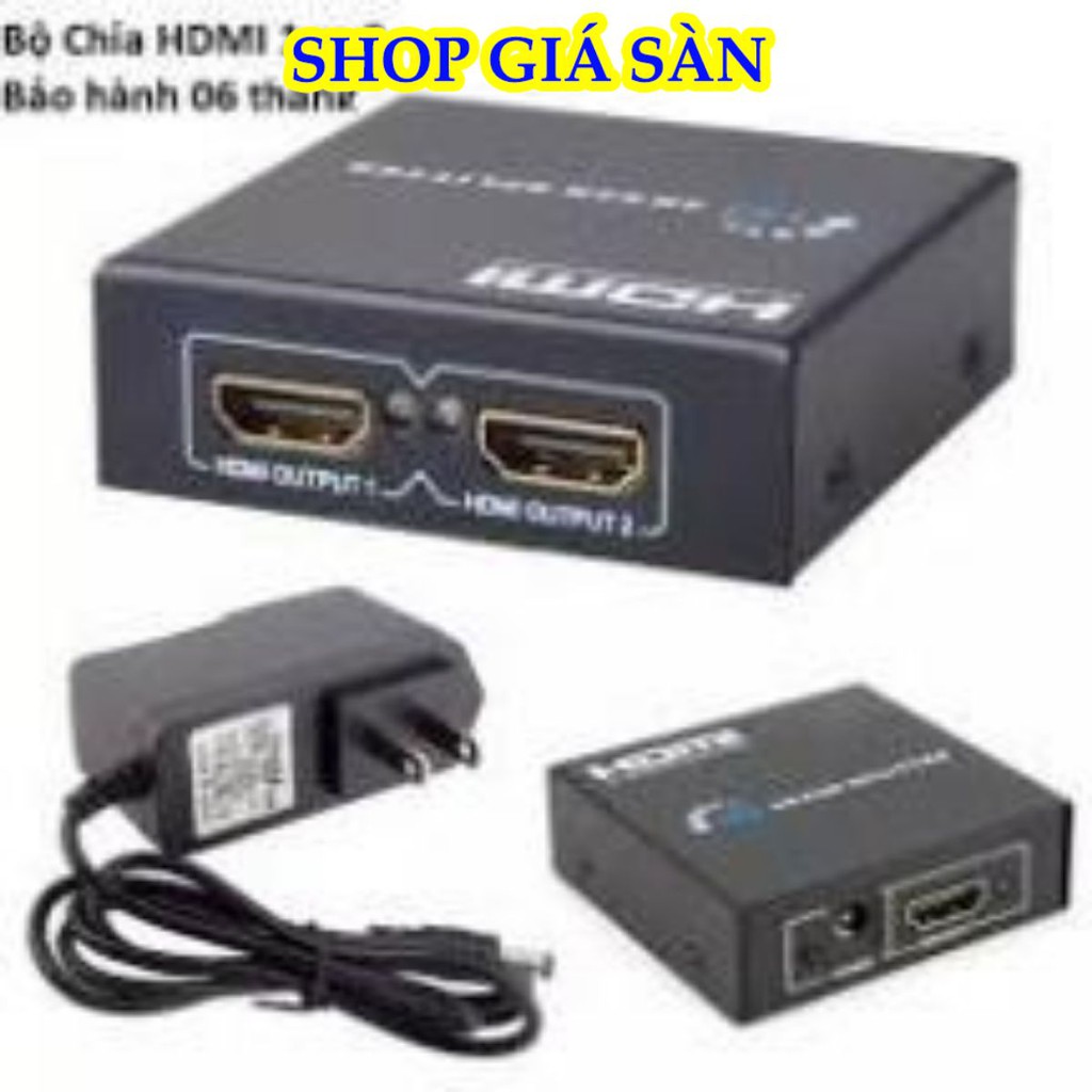 [Freeship] Bộ Chia HDMI 1 Ra 2 Chuẩn 1.4 Hàng Chính Hãng. Bảo Hành 6 Tháng