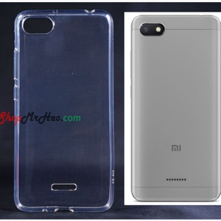 Ốp lưng dẻo Xiaomi Redmi 6A trong suốt