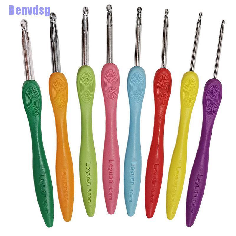 Bộ 8 Móc Len Nhôm 2.5-6.0mm