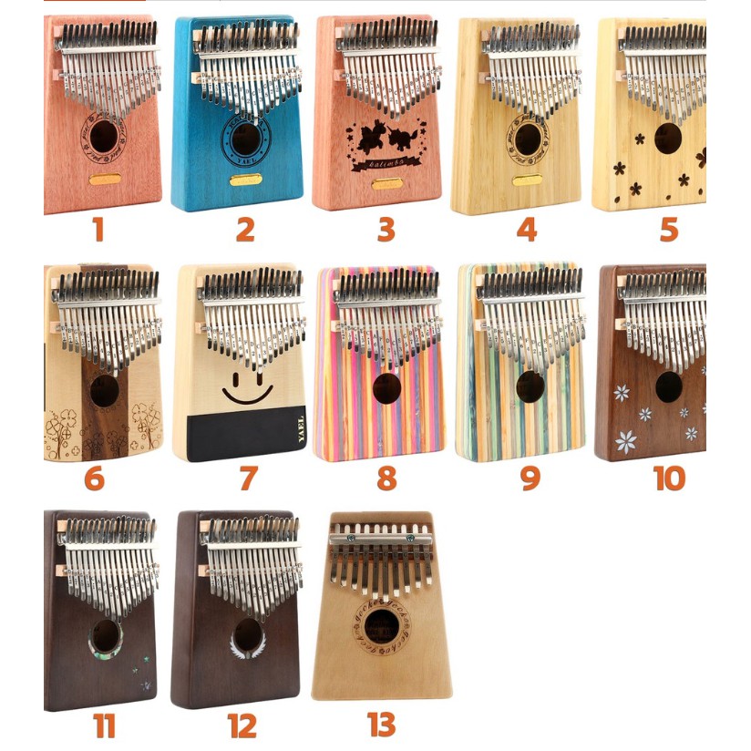 [Rẻ Vô Địch] Đàn Kalimba Yael 17 Phím Y17 (Cam Kết 100% Chính Hãng Nhập Khẩu Bởi Nắng Khuya Music - Hàng Có Sẵn)