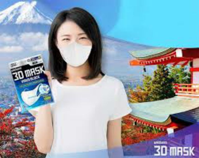 Khẩu trang 3D mask Unicharm Nhật Bản ngăn virut