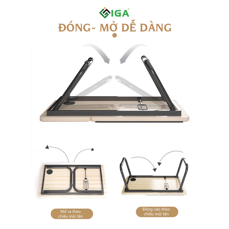 Bàn Bệt Chân Gập Chữ U Hàng Chính Hãng IGA - GM55