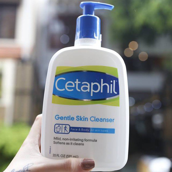 [Canada] Sữa rửa cho da mặt & toàn thân Cetaphil Gentle Skin Cleanser 125ml 500ml 591ml