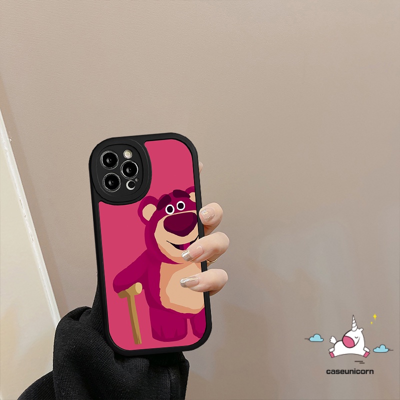 Ốp Điện Thoại TPU Silicon Mềm Chống Sốc In Hình Lotso Hoạt Hình Cho iPhone 7 8 6 6s Plus 14 11 12 13 Pro MAX XR X XS MAX