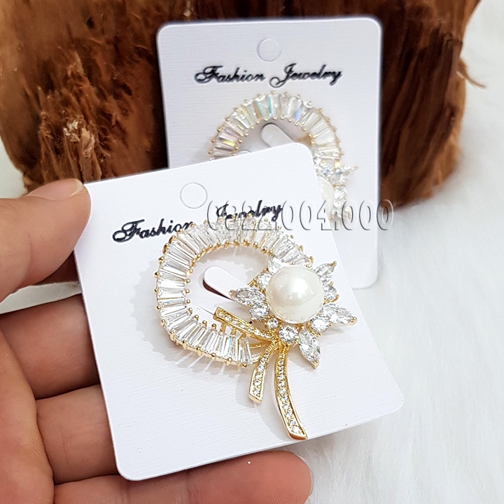 Cài áo vòng tròn CZ1167.