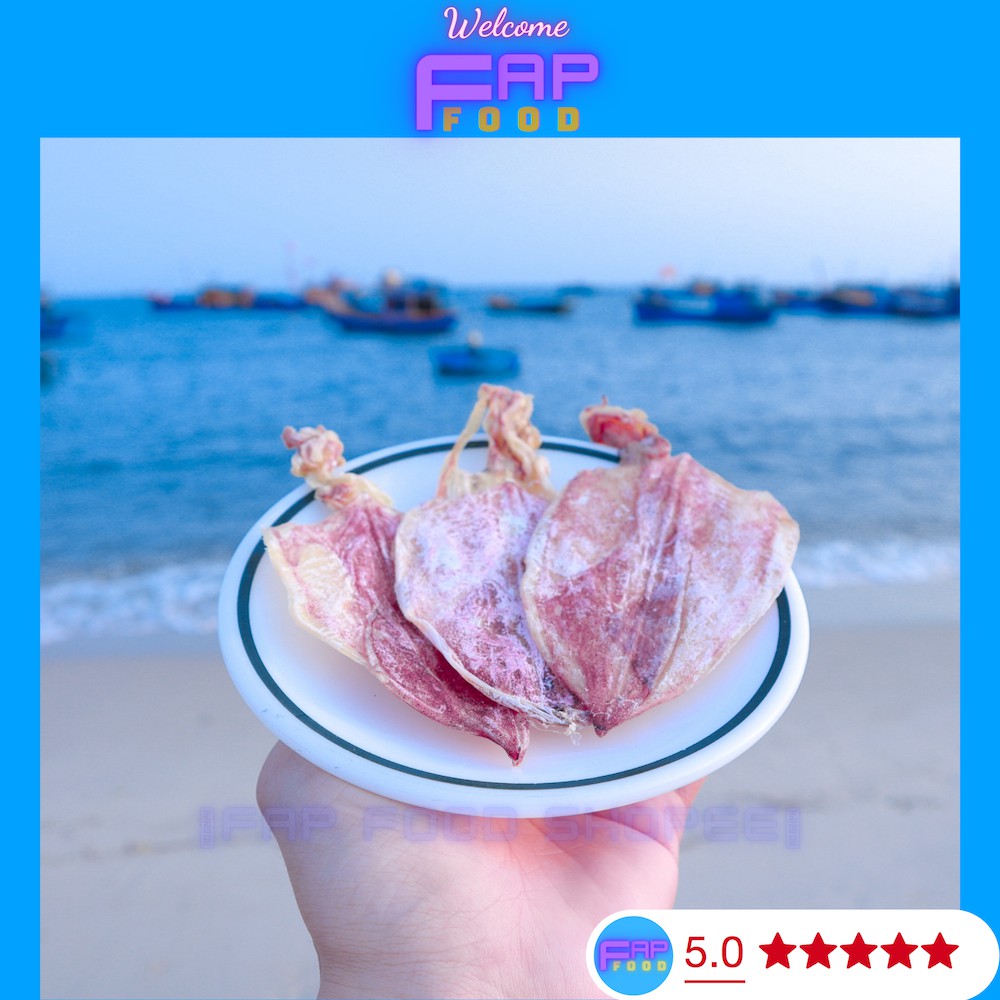 Khô mực câu một nắng, mực khô câu loại 1 size nhỏ cực ngon đặc sản Phan Thiết - FapFood