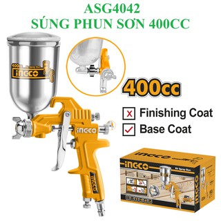 ASG4042 súng phun sơn 400cc hiệu Ingco