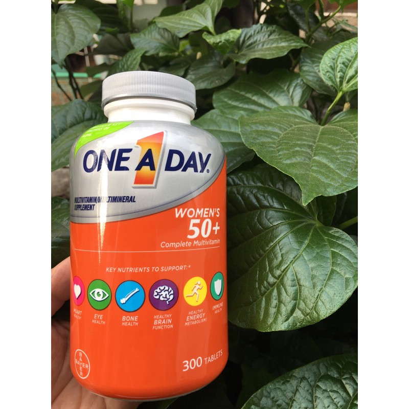 [HÀNG AIR - DATE XA] Vitamin Tổng hợp Cho Nữ trên 50 Tuổi One A Day Women 50+ 300 Viên