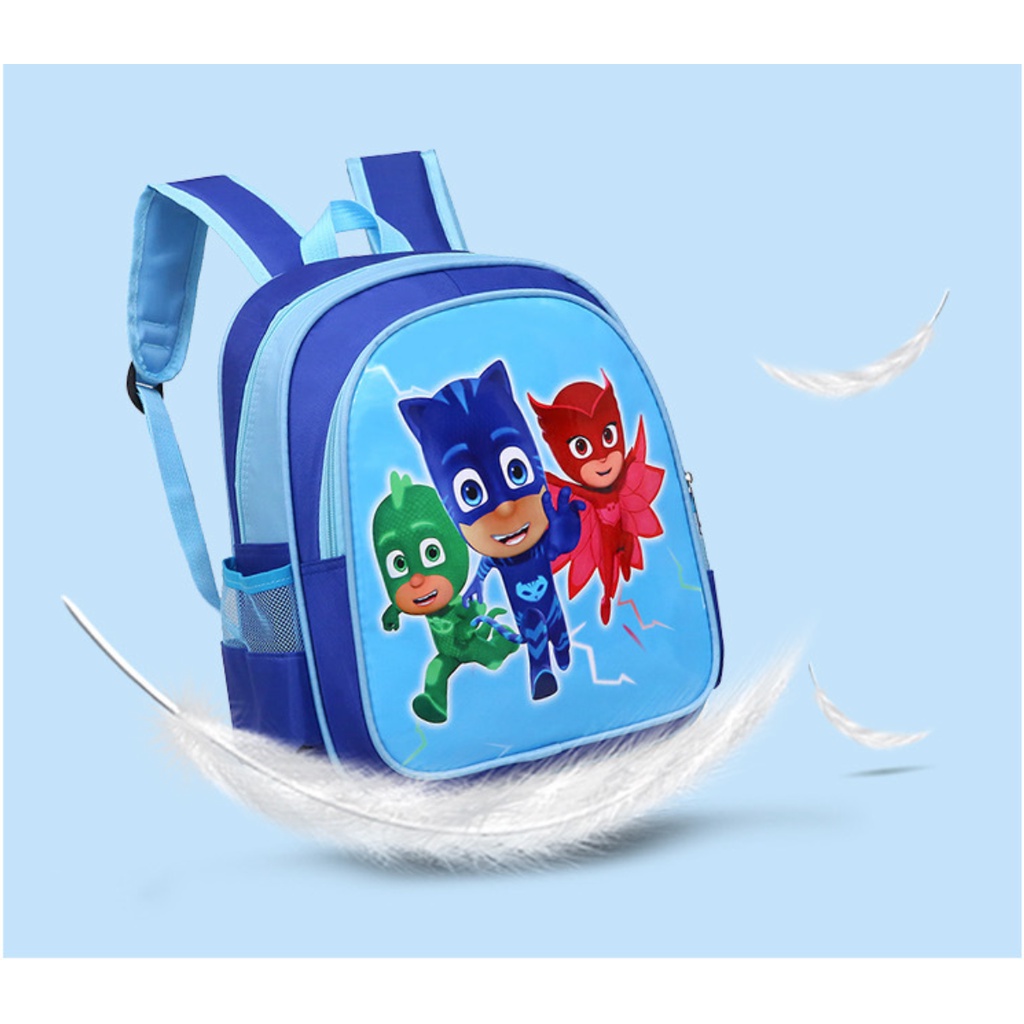 Balo hình oto, máy xúc cho bé trai, balo vải mầm non mẫu giáo - hàng quảng châu