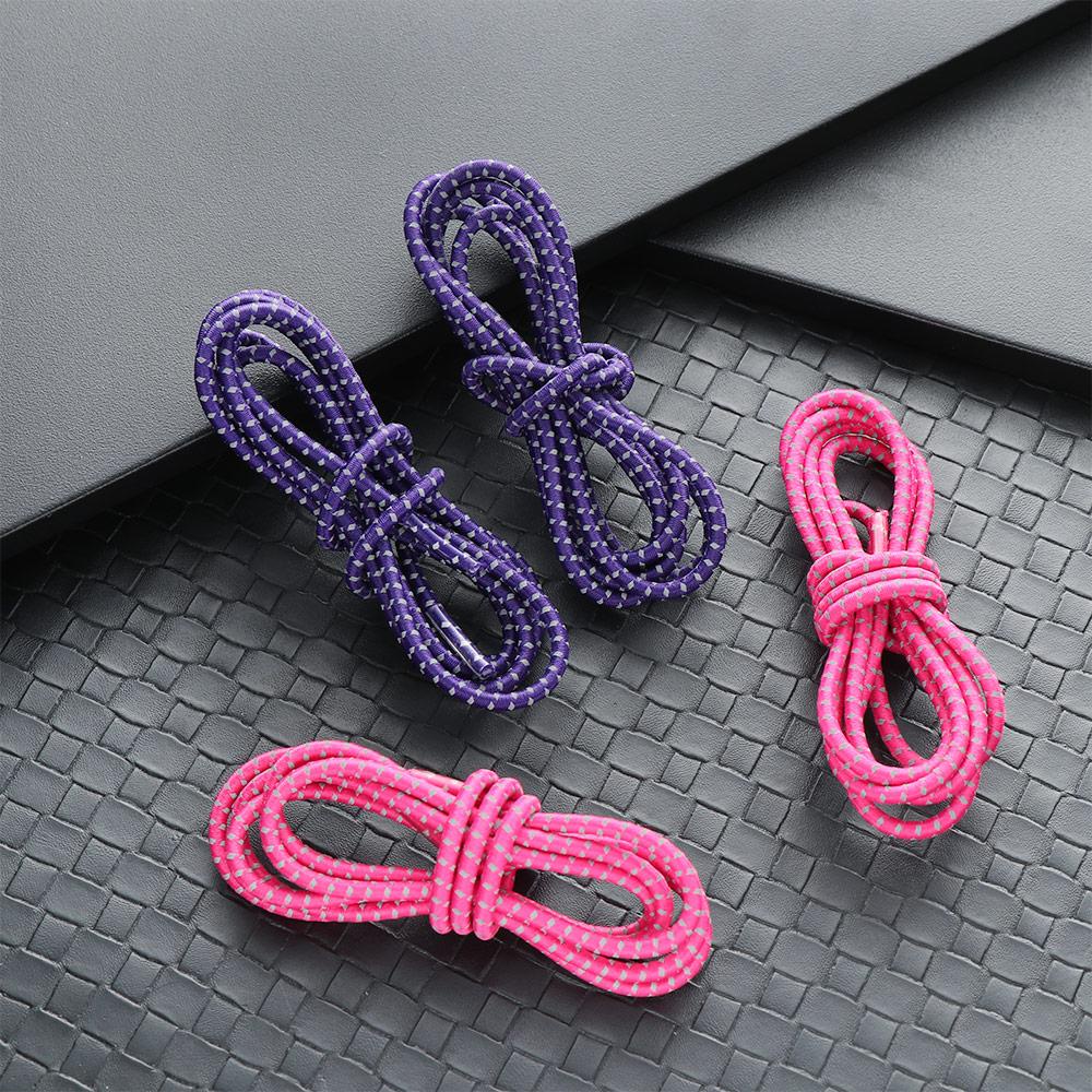 Luol 1 Cặp Dây Giày Phản Quang Không Cần Buộc Dành Cho Trẻ Em Và Người Lớn