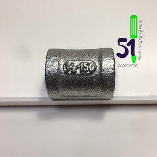 Măng sông inox cỡ 15 (hoặc cỡ ren 21) | Nối 2 đầu ren trong inox 15