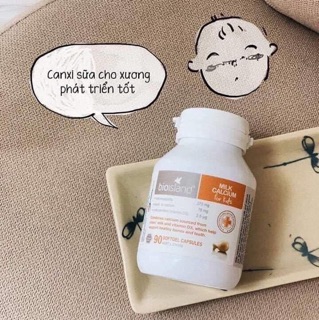 Canxi sữa Bio island cho bé từ 7m