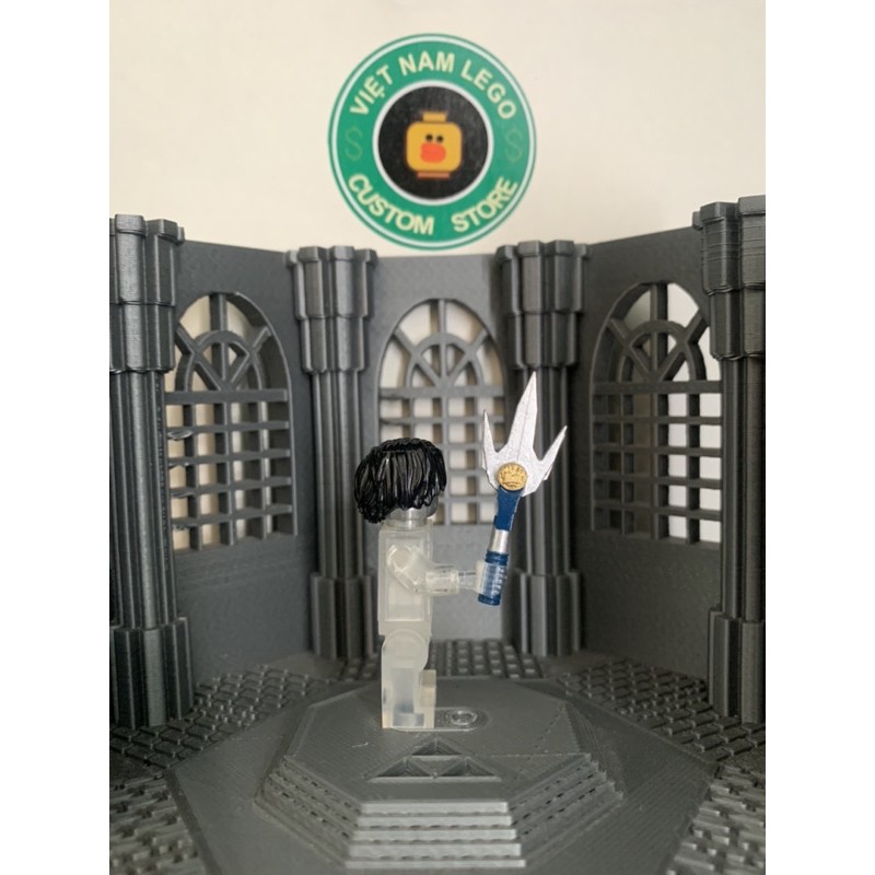 No7.Phụ kiện minifigures:  Vũ khí siêu nhân morphin, gao