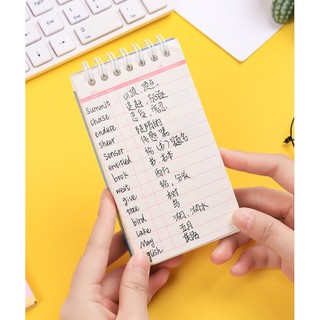 Sổ Học Từ Vựng Ngoại Ngữ