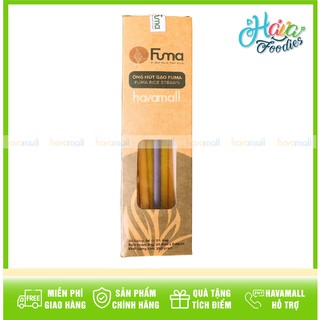 [HÀNG CHÍNH HÃNG] Ống Hút Gạo Fuma - Rice Straws