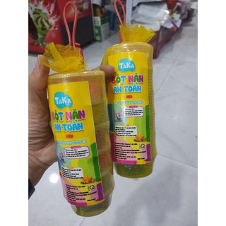Hàng Việt Nam,6 hộp đất nặn bột mì tặng kèm khuôn]