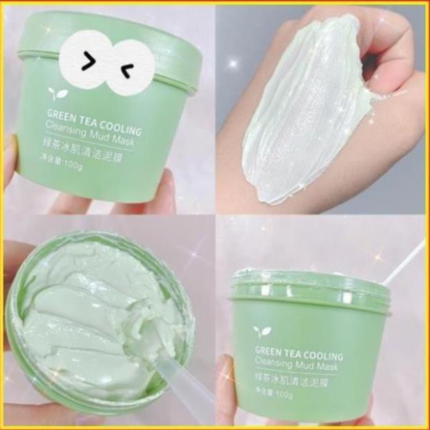 Mặt Nạ Trà Xanh , Mặt Nạ Bùn Trà Xanh Mẫu Mới | BigBuy360 - bigbuy360.vn