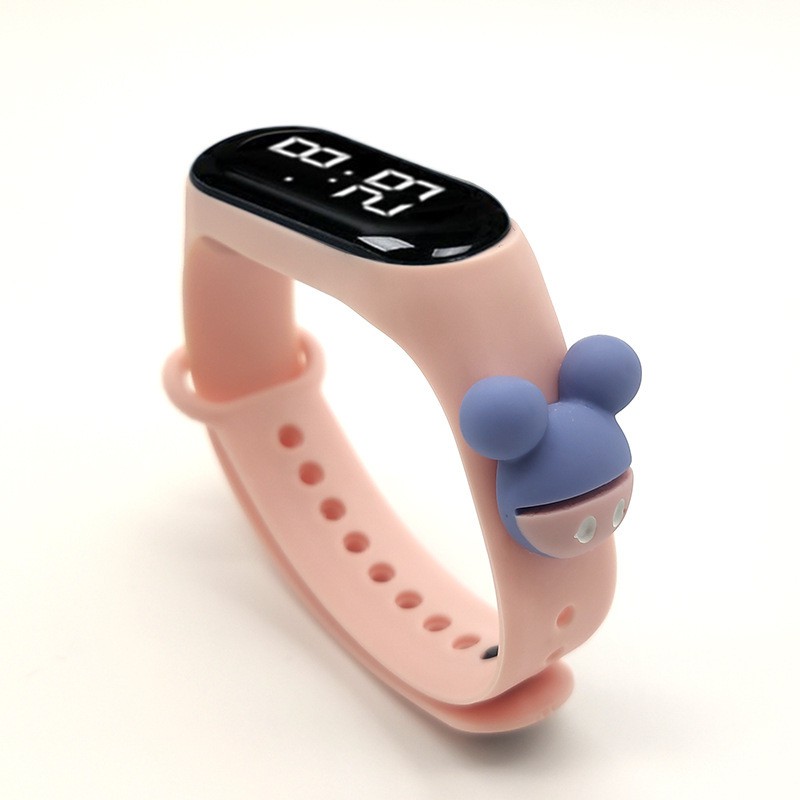 Đồng Hồ LED crnaira S22 điện tử đính con vật đáng yêu u nam - nữ Silicon | BigBuy360 - bigbuy360.vn