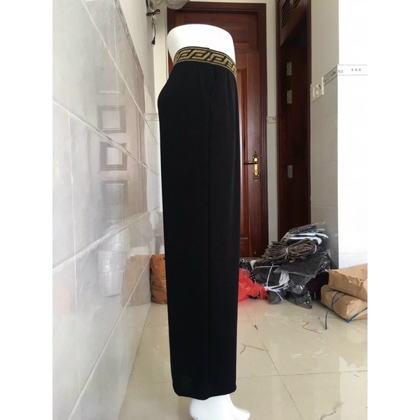 Quần Ống Rộng Nữ LỬNG-DÀI Chất Thun Tăm Mịn Mát 2 SIZE