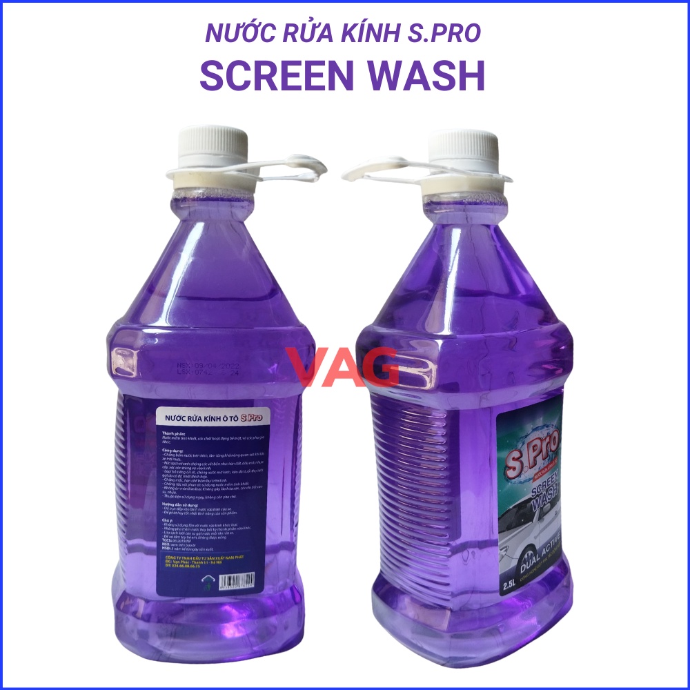 Nước Rửa Kính Ôtô Màu Xanh Ngọc MEGCAR DUAL ACTIVE Công Nghệ Nhật Bản, Thêm mới tính năng chống chuột