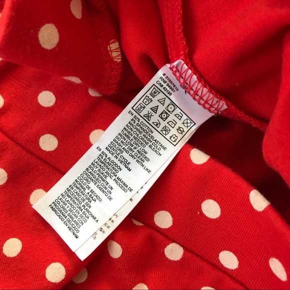 Chân váy nữ chấm bi cam xuất khẩu F21