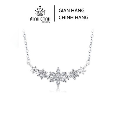 Dây Chuyền Bạc Cành Mai - Minh Canh Jewelry