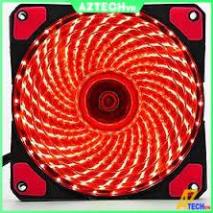 Quạt Tản Nhiệt, Fan case 12cm LED 33 bóng (Green/Red/Blue) Siêu Đep Giá Rẻ